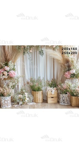 Tło fotograficzne Boho 3200